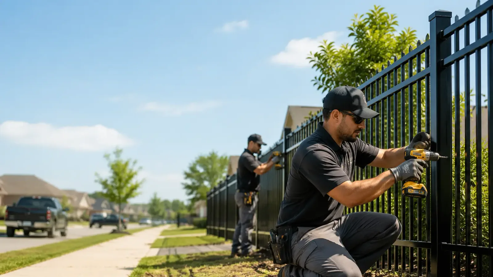 Metal Fence Installation in Mount Hermon, LA